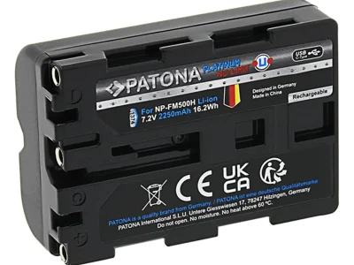 PATONA NP-FM500H PLATINUM akkumulátor (USB-C) (2.250mAh) (for Sony) kölcsönzés Budapesten