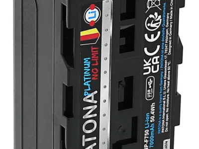 Patona NP-F750 akkumulátor (7.000mAh) (USB-C) – bérelhető Budapesten