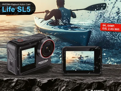 PATONA PLATINUM Action Cam Life SL5 (6K) (WiFi) - KIT kölcsönzés Budapesten
