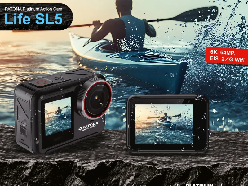 PATONA PLATINUM Action Cam Life SL5 (6K) (WiFi) - KIT kölcsönzés Budapesten