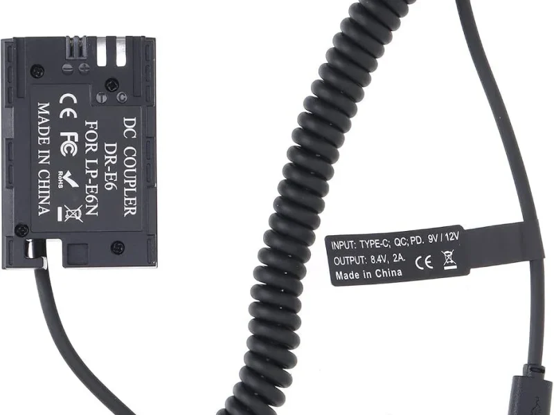 Patona DR-E6P tápegység adapter (USB-C) – bérelhető Budapesten