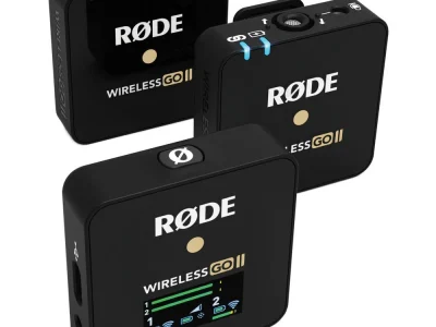 RODE Wireless GO II (TX+TX+RX) (Dual) + Charge Case – bérelhető Budapesten