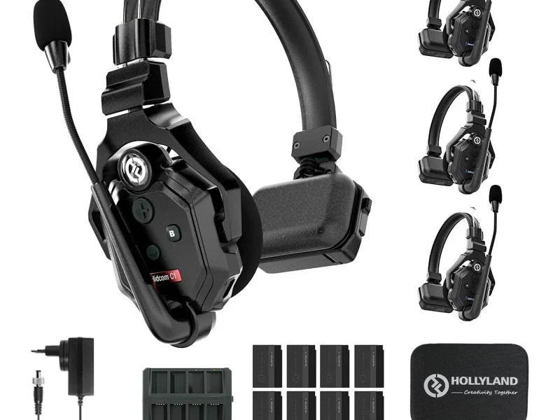 HOLLYLAND Solidcom C1-4S Full Duplex Wireless Intercom System (4x headsets) bérlés Budapesten