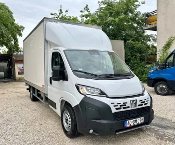 Emelőhátfalas Fiat Ducato bérlés Budapesten – külföldre is