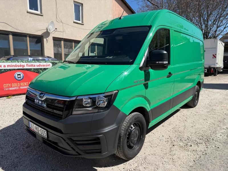 MAN TGE 12 m³ furgon bérlés Budapesten