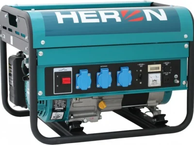 HERON EGM-30-AVR ÁRAMFEJLESZTŐ 1 FÁZIS 2,5 KVA – kölcsönzés Alsónémediben