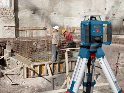 BOSCH GLR400 IPARI FORGÓLÉZER 400 M HATÓTÁV – kölcsönzés Alsónémediben