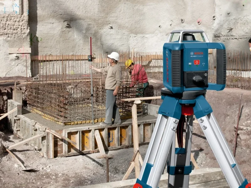 BOSCH GLR400 IPARI FORGÓLÉZER 400 M HATÓTÁV – kölcsönzés Alsónémediben