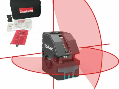 MAKITA SK103PZ ÖNBEÁLLÓ KOMBINÁLT PONT, VONAL ÉS KERESZTLÉZER 180° – bérelhető Alsónémediben
