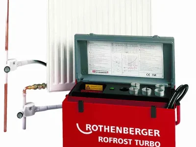 ROTHENBERGER ROFROST TURBO PROFI CSŐFAGYASZTÓGÉP – bérlés Alsónémediben