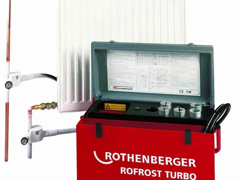 ROTHENBERGER ROFROST TURBO PROFI CSŐFAGYASZTÓGÉP – bérlés Alsónémediben